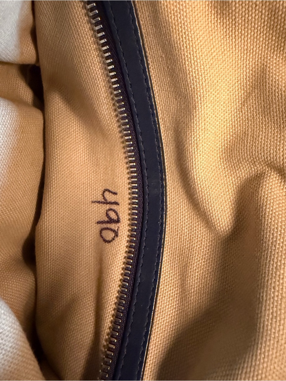 Givenchy Navy Leather Shoulder Tote - Picture 4 of 8